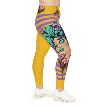 Cargar imagen en el visor de la galería, Nicana Caribbean Comic  Plus Comic Size Leggings