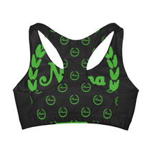 将图片加载到图库查看器,Nicana Signature Girls' Double Lined Seamless Sports Bra