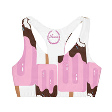 Load image into Gallery viewer, Nicana Ice Cream Girls' Double Lined Seamless Sports Bra