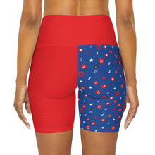 Cargar imagen en el visor de la galería, Nicana Circles High Waisted Yoga Shorts