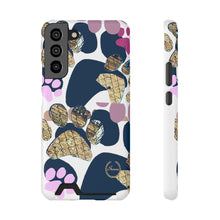 将图片加载到图库查看器,Nicana Paw on paws Phone Case With Card Holder
