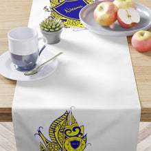 Cargar imagen en el visor de la galería, Nicana Blue & Yellow Gold Table Runner