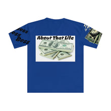 Cargar imagen en el visor de la galería, Nicana Boss Men's Loose T-shirt- Blue