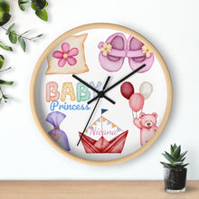 将图片加载到图库查看器,Nicana Princess Wall clock