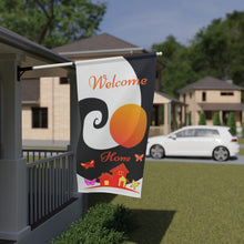 将图片加载到图库查看器,Nicana Welcome Flag House Banner