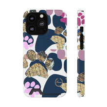 将图片加载到图库查看器,Nicana Paw on paws Phone Case With Card Holder