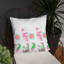 将图片加载到图库查看器,Nicana Pink Splash Basic Pillow
