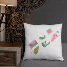 将图片加载到图库查看器,Nicana Pink Splash Basic Pillow