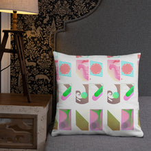 将图片加载到图库查看器,Nicana Pink Splash Basic Pillow