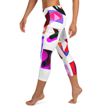 Cargar imagen en el visor de la galería, Nicana Color Check Capri Leggings