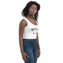 Load image into Gallery viewer, Love Doesn't Hurt Crop Top