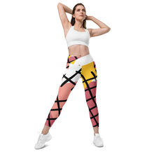 Cargar imagen en el visor de la galería, Nicana Lines Crossover leggings with pockets