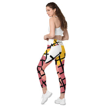 Cargar imagen en el visor de la galería, Nicana Lines Crossover leggings with pockets