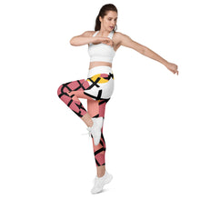 Cargar imagen en el visor de la galería, Nicana Lines Crossover leggings with pockets