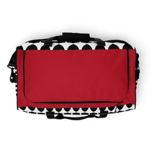 将图片加载到图库查看器,Nicana Shield Red, White and Black Duffle bag