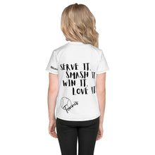 将图片加载到图库查看器,Nicana Tennis blk/wht Kids crew neck t-shirt