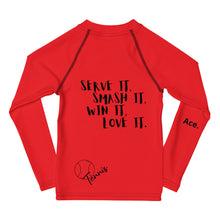 Load image into Gallery viewer, Nicana Kids Tennis Rash Guard