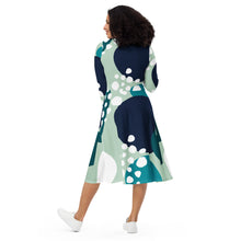 将图片加载到图库查看器,Nicana Pebbles long sleeve midi dress