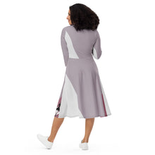 Load image into Gallery viewer, Nicana La' Unique long sleeve midi dress
