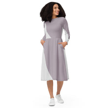 Load image into Gallery viewer, Nicana La' Unique long sleeve midi dress