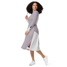 Load image into Gallery viewer, Nicana La' Unique long sleeve midi dress