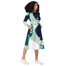 将图片加载到图库查看器,Nicana Pebbles long sleeve midi dress