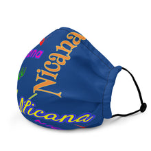 Load image into Gallery viewer, Nicana Nicana Premium face mask blue
