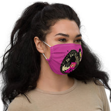 Load image into Gallery viewer, Da Gas Block Premium face mask fuchsia