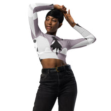Carica l'immagine nel visualizzatore di Gallery, Nicana La' unique long-sleeve crop top