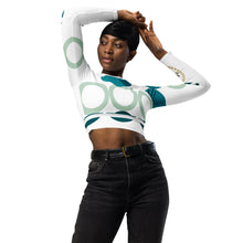 Cargar imagen en el visor de la galería, Nicana circles long-sleeve crop top