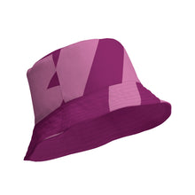 Cargar imagen en el visor de la galería, Nicana Fuchsia Strike Reversible bucket hat