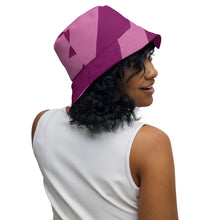 Cargar imagen en el visor de la galería, Nicana Fuchsia Strike Reversible bucket hat