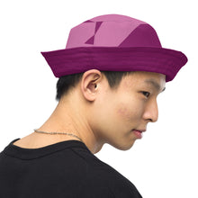 Cargar imagen en el visor de la galería, Nicana Fuchsia Strike Reversible bucket hat