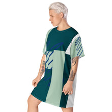 Cargar imagen en el visor de la galería, Nicana Geo T-shirt dress