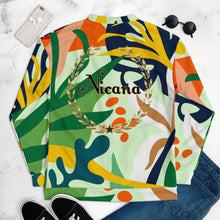 Cargar imagen en el visor de la galería, Nicana Botanic Unisex Bomber Jacket