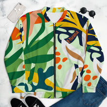 Cargar imagen en el visor de la galería, Nicana Botanic Unisex Bomber Jacket