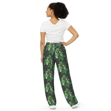 Cargar imagen en el visor de la galería, NICANA bloom unisex wide-leg pants