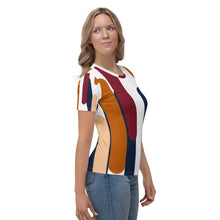 Charger l'image dans la galerie, Nicana Striped-Out Women's T-shirt