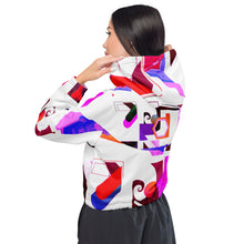 Cargar imagen en el visor de la galería, Nicana Color Block Women’s cropped windbreaker