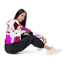 Cargar imagen en el visor de la galería, Nicana Color Block Women’s cropped windbreaker