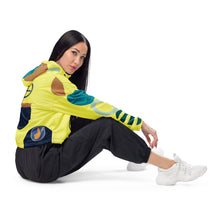 Cargar imagen en el visor de la galería, Nicana Circled  Women’s cropped windbreaker
