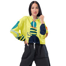 Cargar imagen en el visor de la galería, Nicana Circled  Women’s cropped windbreaker