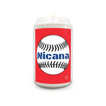 Cargar imagen en el visor de la galería, Nicana Baseball Aromatherapy Candle, 13.75oz