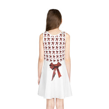 Cargar imagen en el visor de la galería, Nicana Bowed Up Girls' Sleeveless Sundress