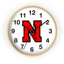 Cargar imagen en el visor de la galería, Nicana Lettermen Red Wall clock