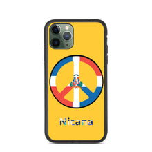 Load image into Gallery viewer, Dominican Peace Symbol iphone case