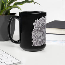 Load image into Gallery viewer, Animalistically Nicana Black Glossy Mug