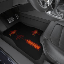 Load image into Gallery viewer, Nicana Tagged Car Mats (Set of 4) Black/Red