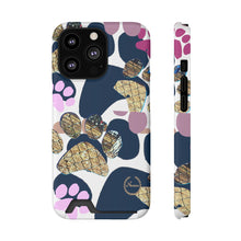 将图片加载到图库查看器,Nicana Paw on paws Phone Case With Card Holder