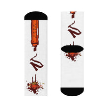 Load image into Gallery viewer, Nicana Tagged Red Crew Socks